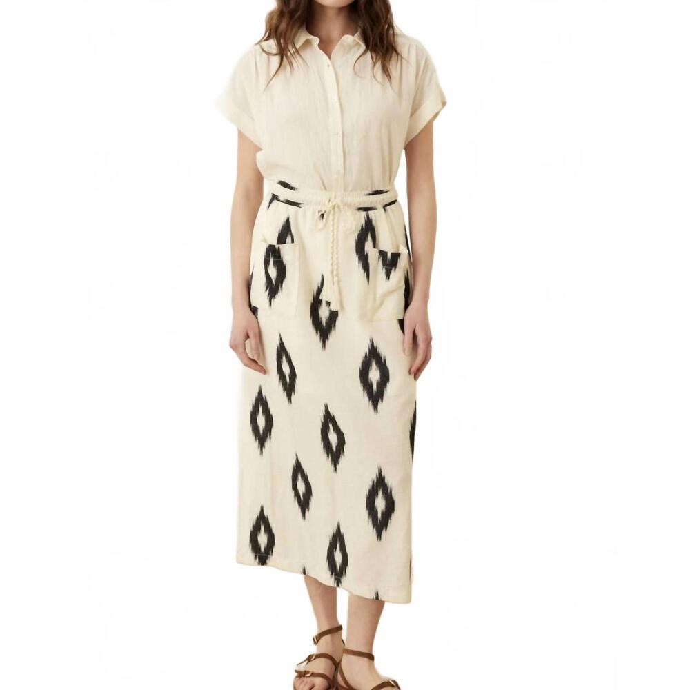 NEW LA PETITE FRANCAISE joseph skirt in cream/black